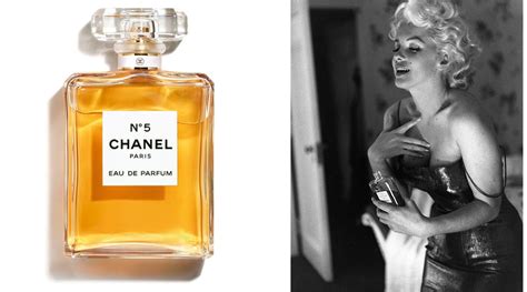 chanel no 5 and marilyn monroe|who wears Chanel no 5.